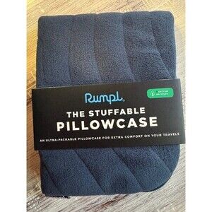Rumpl The Stuffable Pillowcase BRAND NEW IN PACKAGING Deepwater Blue‎